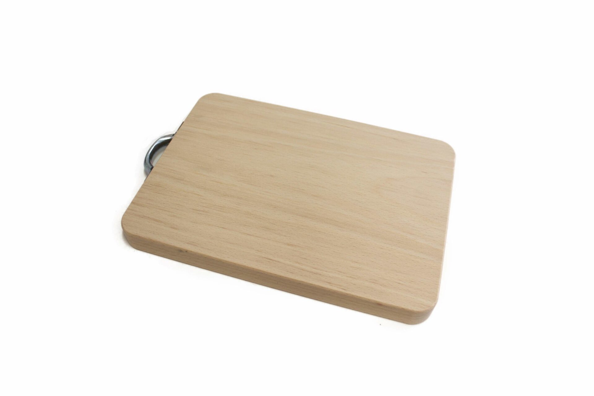 Wooden chopping board w/metal handle Calder