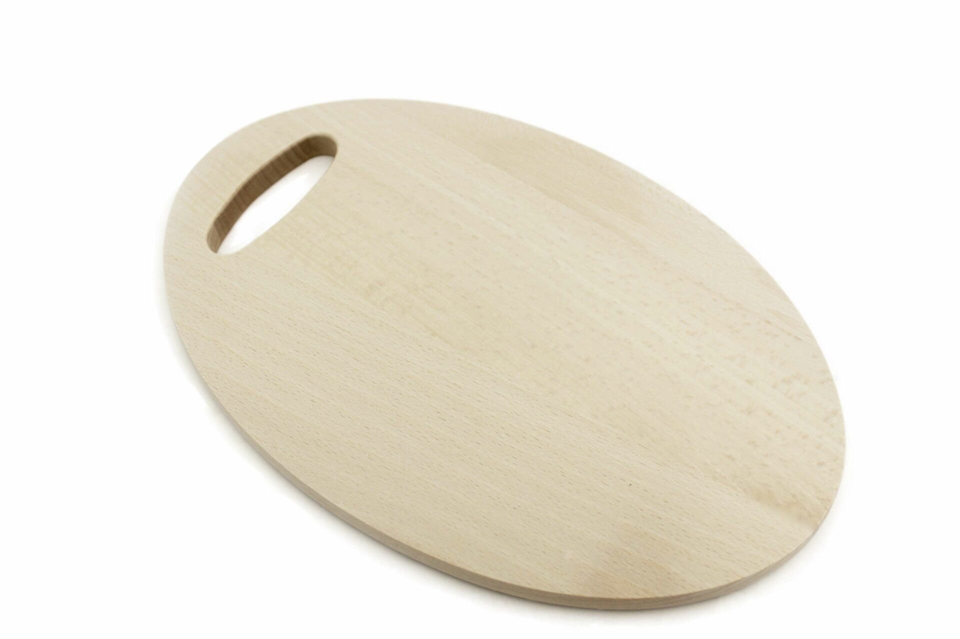 Schneidebrett oval aus Holz Calder